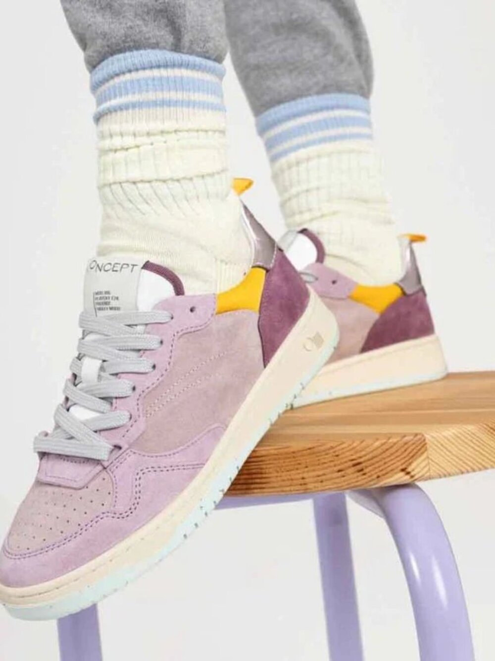 Oncept Phoenix Sneaker - Violet Multi. Sz: 9